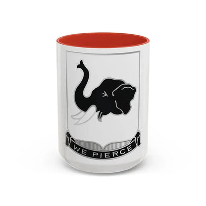 64 Armor Regiment (U.S. Army) Accent Coffee Mug 15oz Pink - Go Mug Yourself