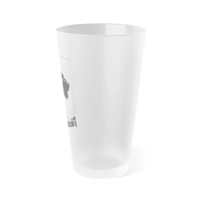 64 Armor Regiment (U.S. Army) Frosted Pint Glass 16oz - Go Mug Yourself