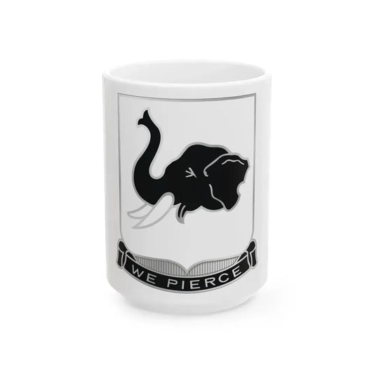 64 Armor Regiment (U.S. Army) White Coffee Mug 15oz - Go Mug Yourself