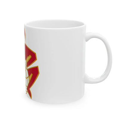 64 Engineer Battalion (U.S. Army) White Coffee Mug-Go Mug Yourself