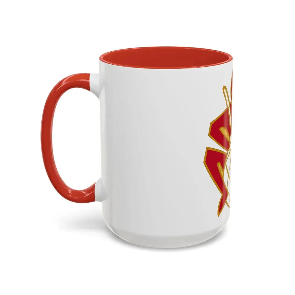 64 Engineer Battalion (U.S. Army) Accent Coffee Mug - Go Mug Yourself