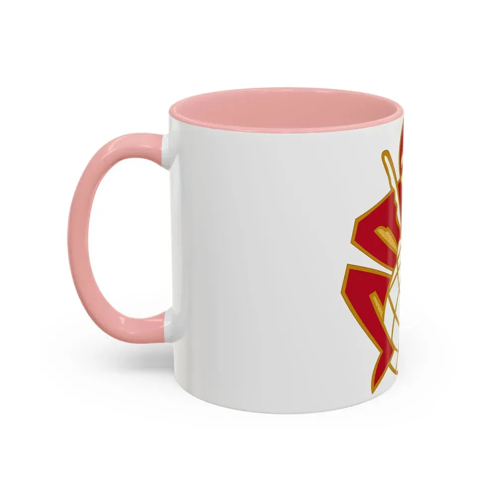64 Engineer Battalion (U.S. Army) Accent Coffee Mug - Go Mug Yourself