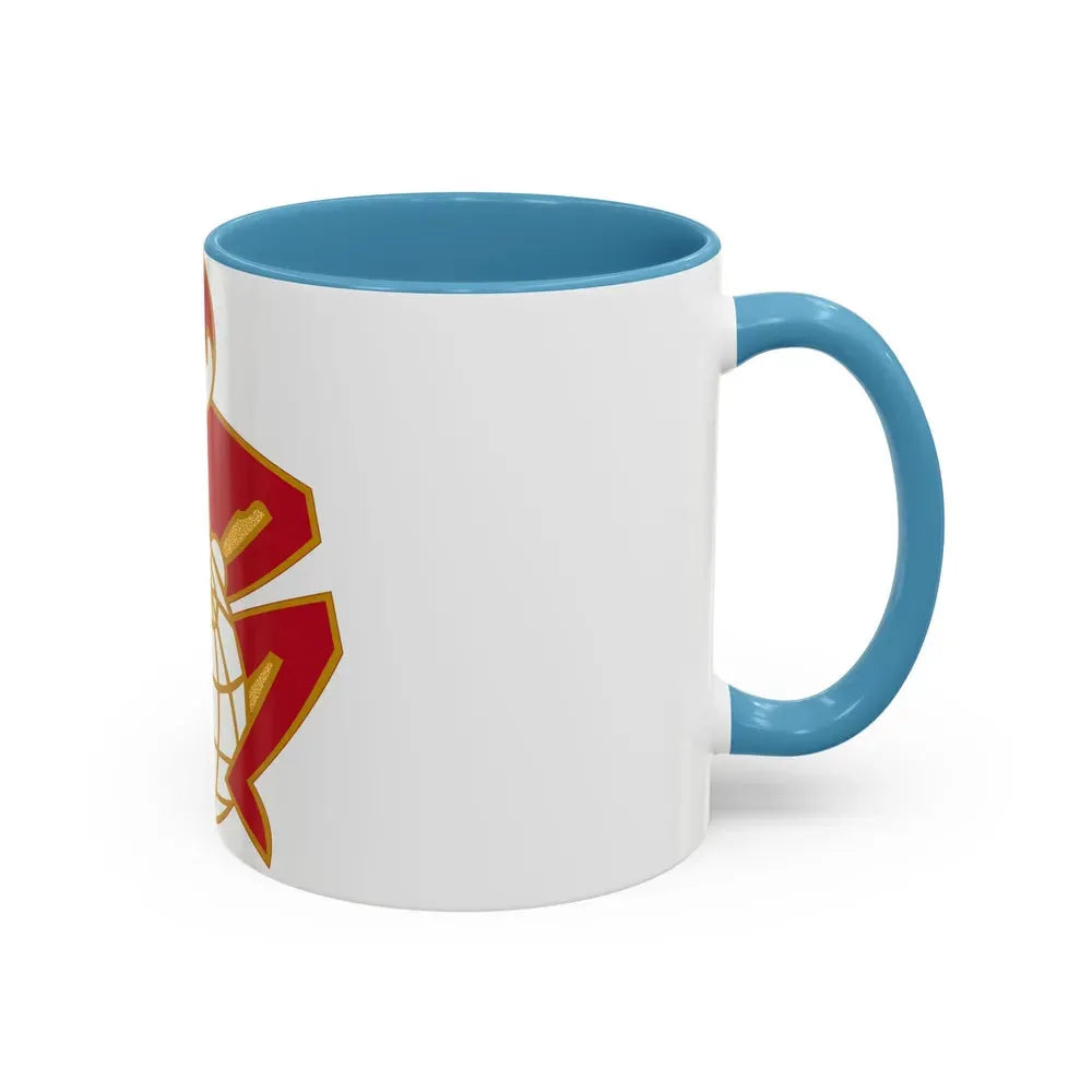 64 Engineer Battalion (U.S. Army) Accent Coffee Mug - Go Mug Yourself