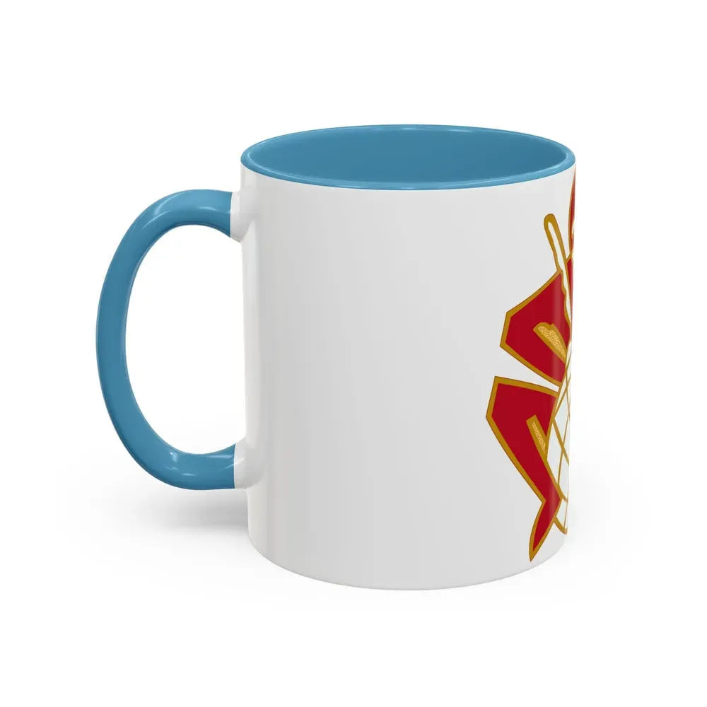 64 Engineer Battalion (U.S. Army) Accent Coffee Mug - Go Mug Yourself