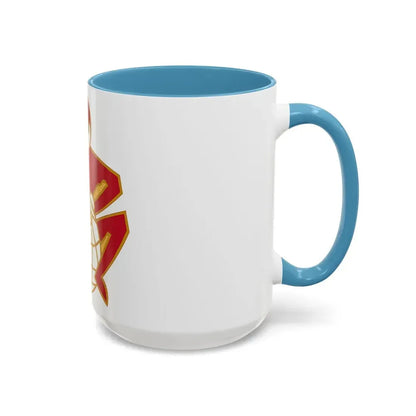 64 Engineer Battalion (U.S. Army) Accent Coffee Mug - Go Mug Yourself