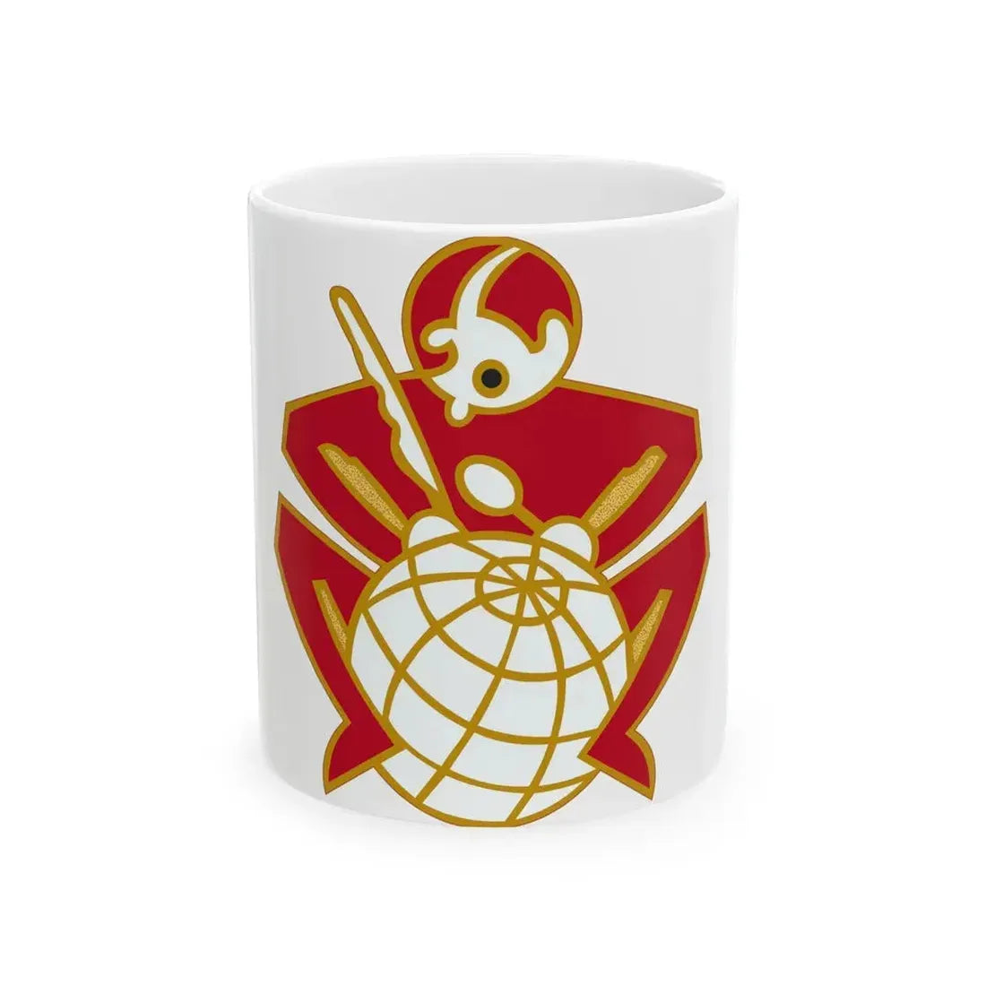 64 Engineer Battalion (U.S. Army) White Coffee Mug 11oz - Go Mug Yourself