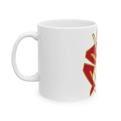 64 Engineer Battalion (U.S. Army) White Coffee Mug - Go Mug Yourself