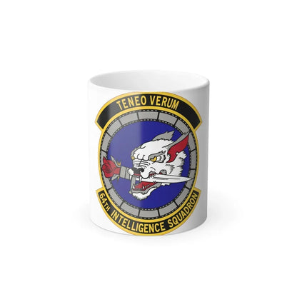64 Intelligence Squadron AFRC (U.S. Air Force) Color Changing Coffee Mug 11oz - Go Mug Yourself