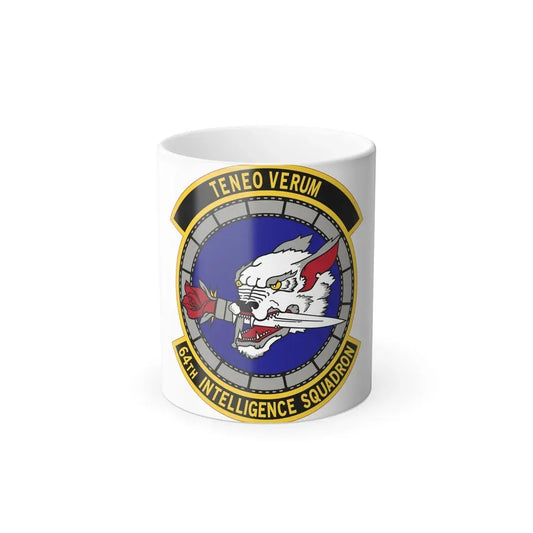 64 Intelligence Squadron AFRC (U.S. Air Force) Color Changing Coffee Mug 11oz - Go Mug Yourself