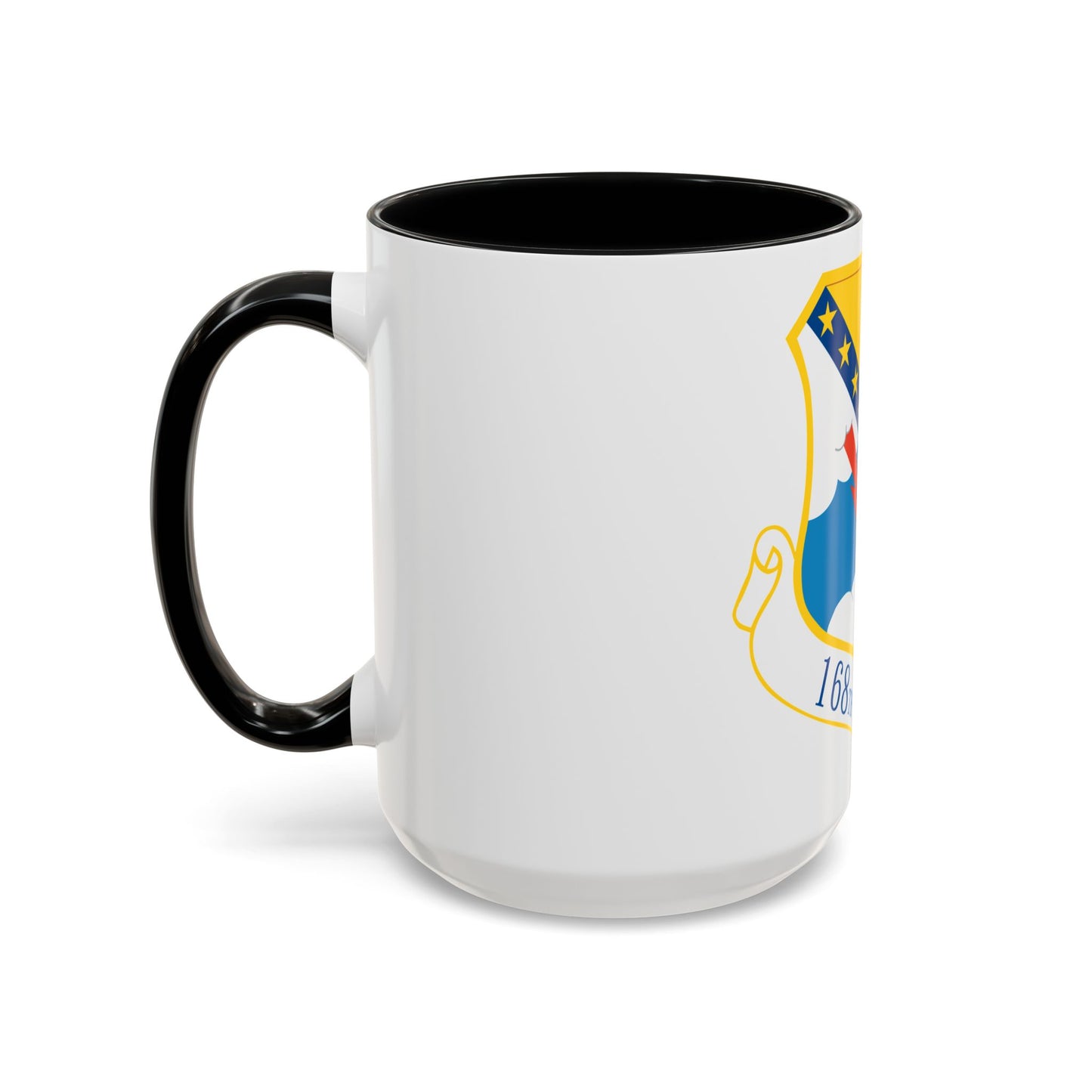 168th Wing emblem (U.S. Air Force) Accent Coffee Mug