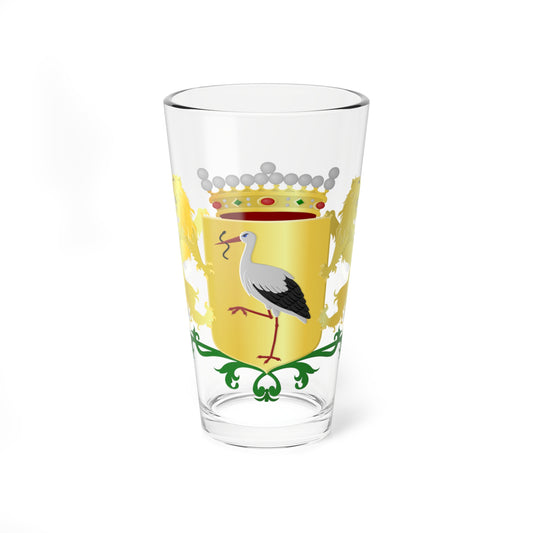 Den Haag wapen 1954 (Netherlands) (Coat of Arms) Pint Glass 16oz