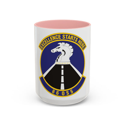 86th Operations Support Squadron (U.S. Air Force) Accent Coffee Mug