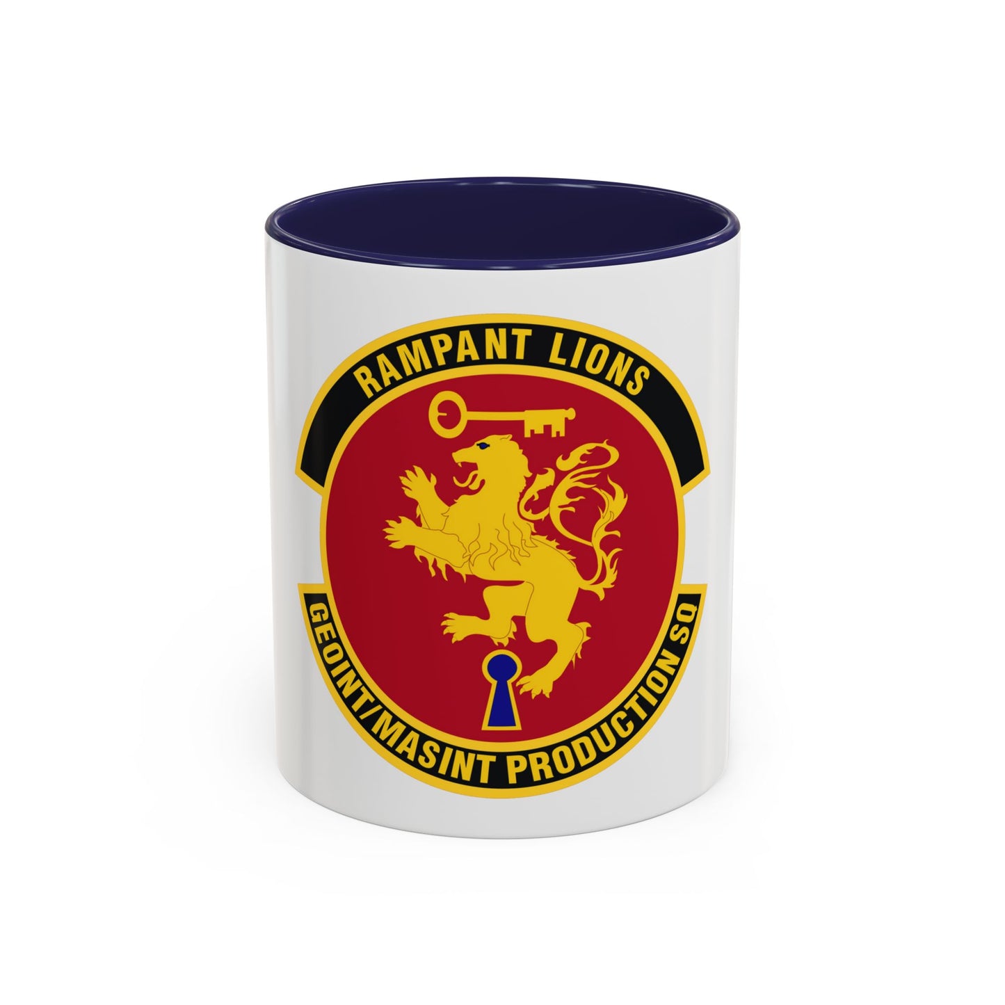 Geospatial Intelligence Measurement & Signatures Intelligence Production Squadron (U.S. Air Force) Accent Coffee Mug