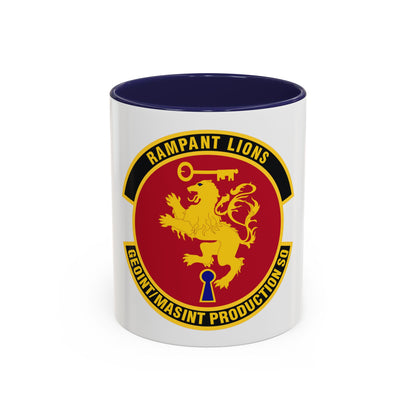 Geospatial Intelligence Measurement & Signatures Intelligence Production Squadron (U.S. Air Force) Accent Coffee Mug
