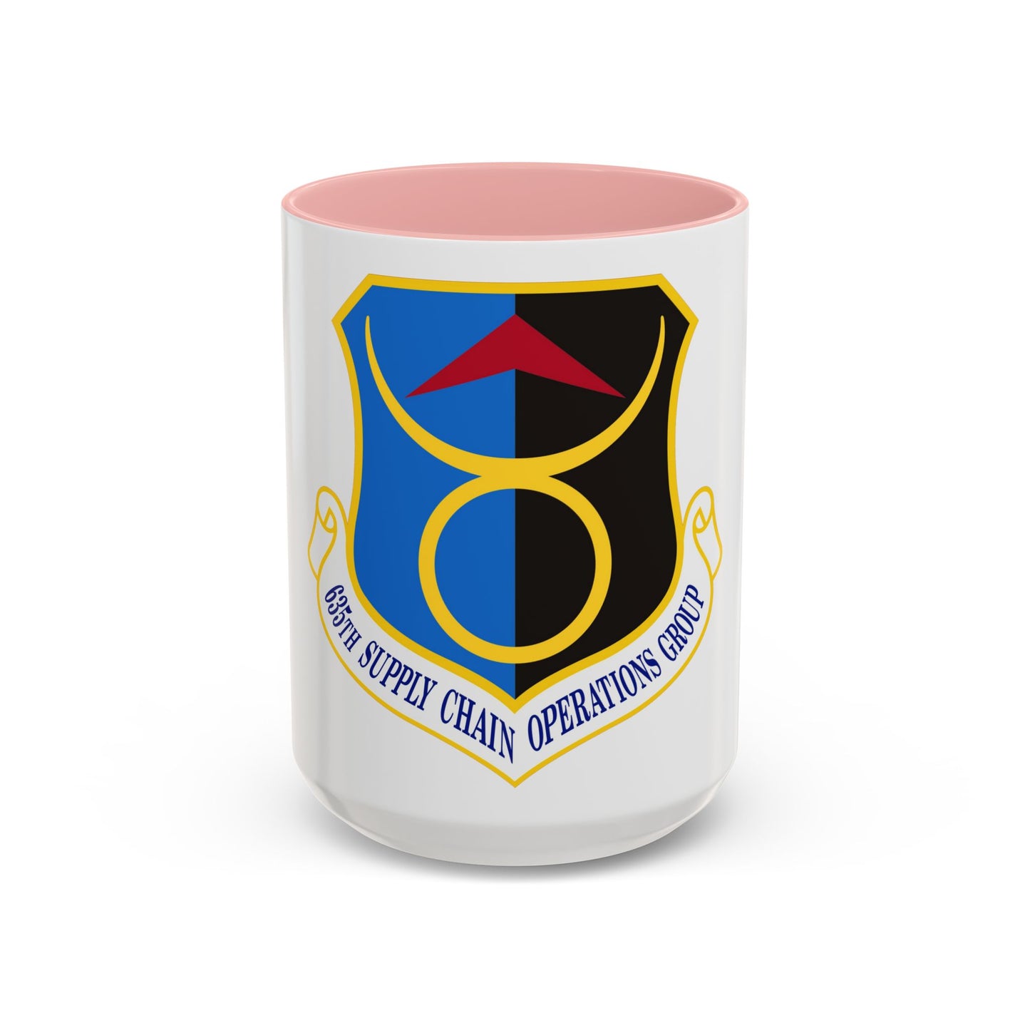 635th Supply Chain Operations Group (U.S. Air Force) Accent Coffee Mug