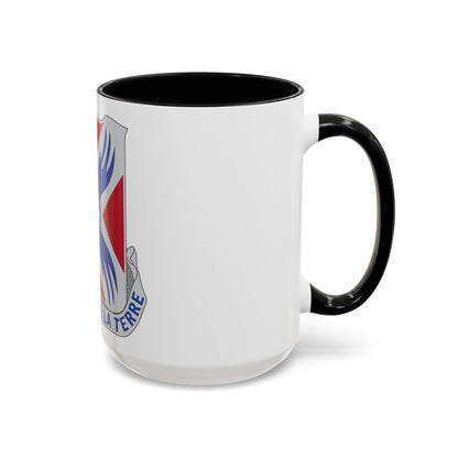 877 Engineer Battalion (U.S. Army) Accent Coffee Mug