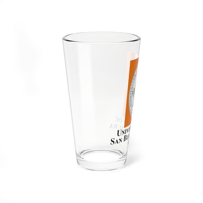 USB Cali Logo (Colombia) (Coat of Arms) Pint Glass 16oz