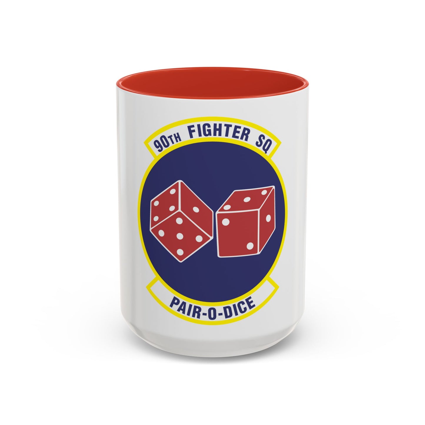 90th Fighter Squadron (U.S. Air Force) Accent Coffee Mug