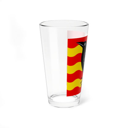 CHE Etagnieres Flag (Switzerland) Pint Glass 16oz