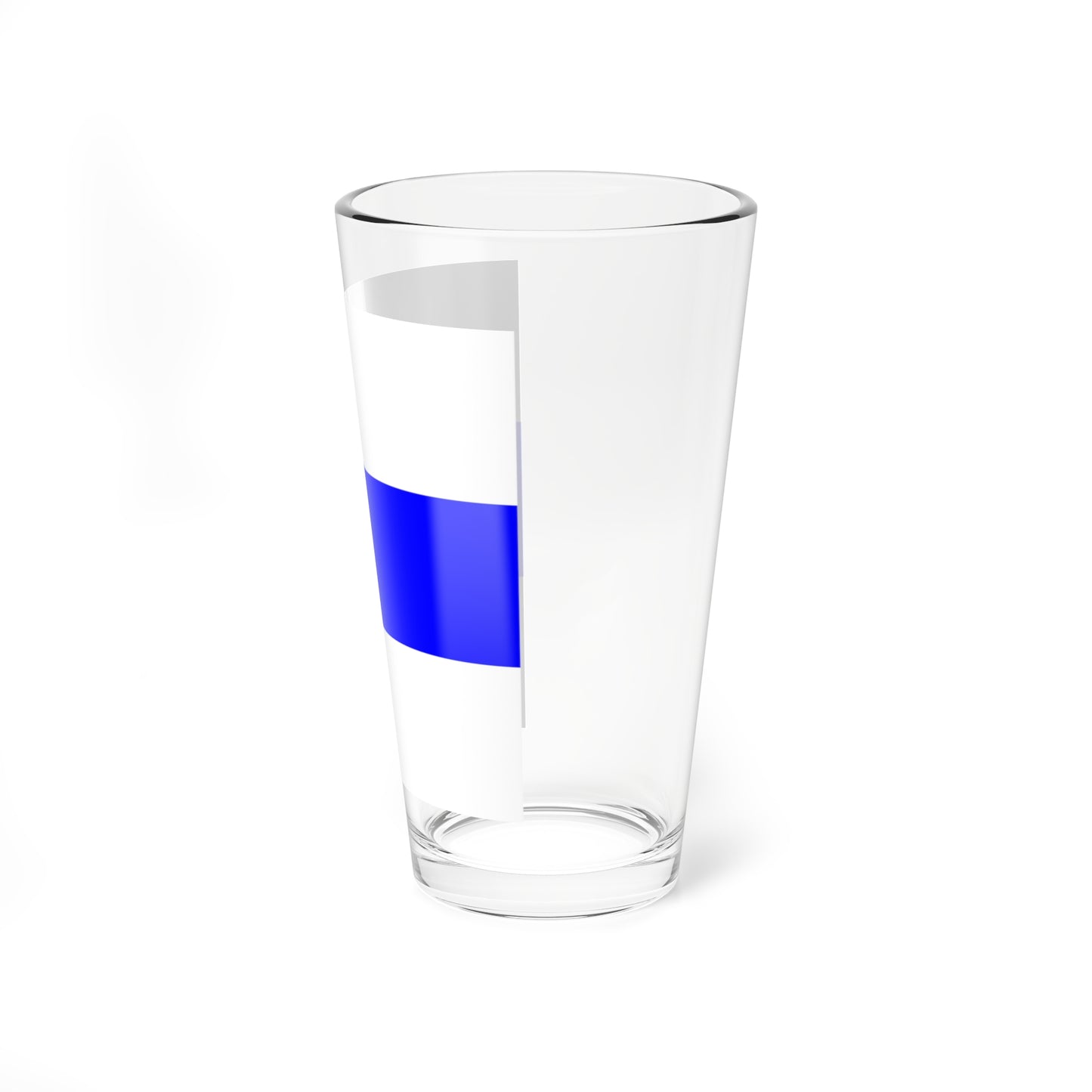 Flag of Zug (Switzerland) Pint Glass 16oz