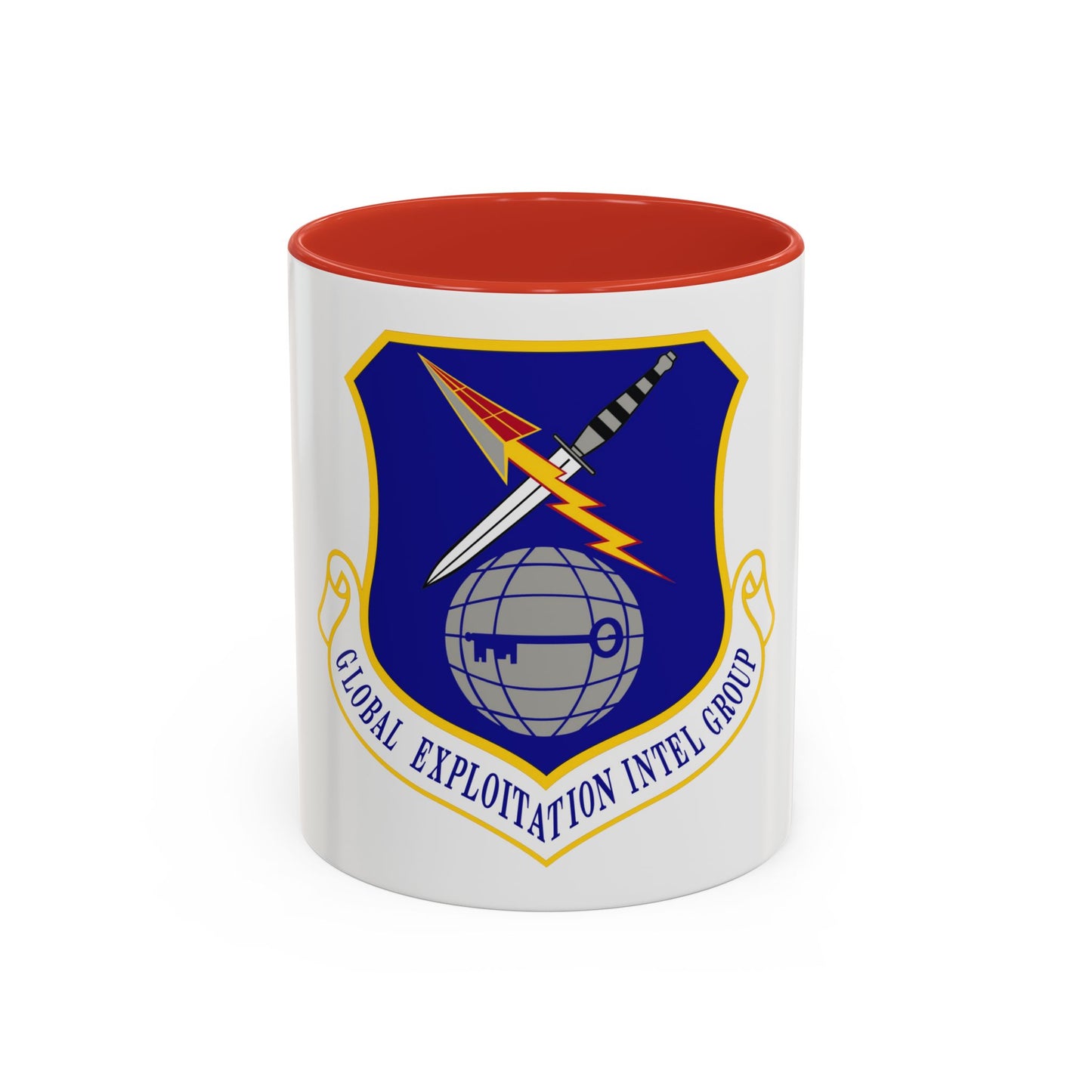 Global Exploitation Intelligence Group (U.S. Air Force) Accent Coffee Mug