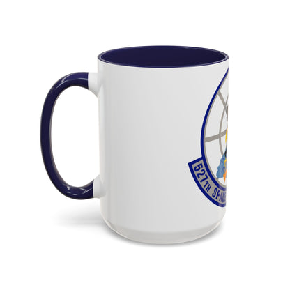 527th Space Aggressor Squadron (U.S. Air Force) Accent Coffee Mug