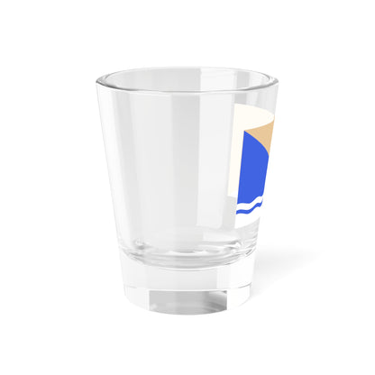 Флаг Новоазовского раиона Донецкои области (Ukraine) Shot Glass 1.5oz