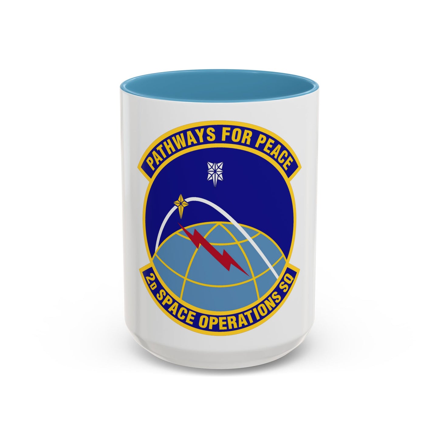 2d Space Operations Squadron (U.S. Air Force) Accent Coffee Mug