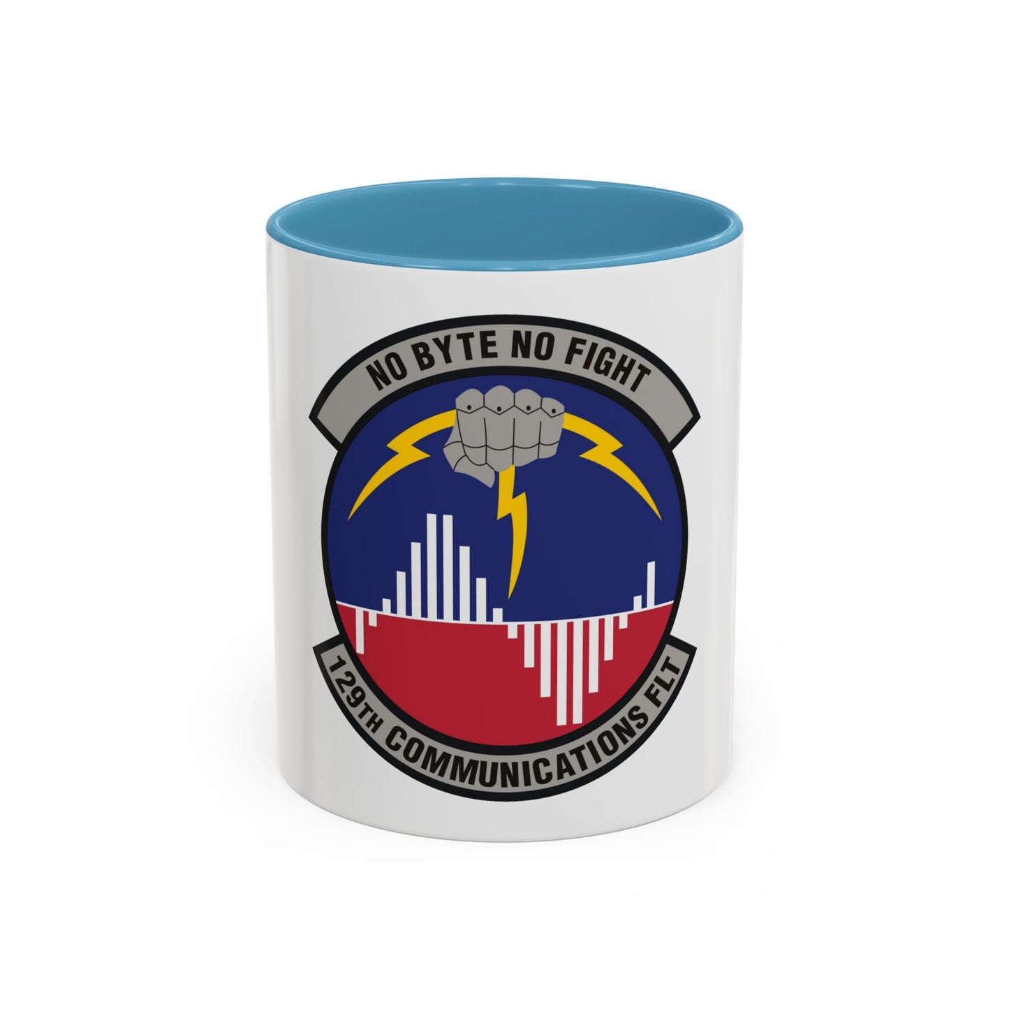 129th Communications Flight (U.S. Air Force) Accent Coffee Mug