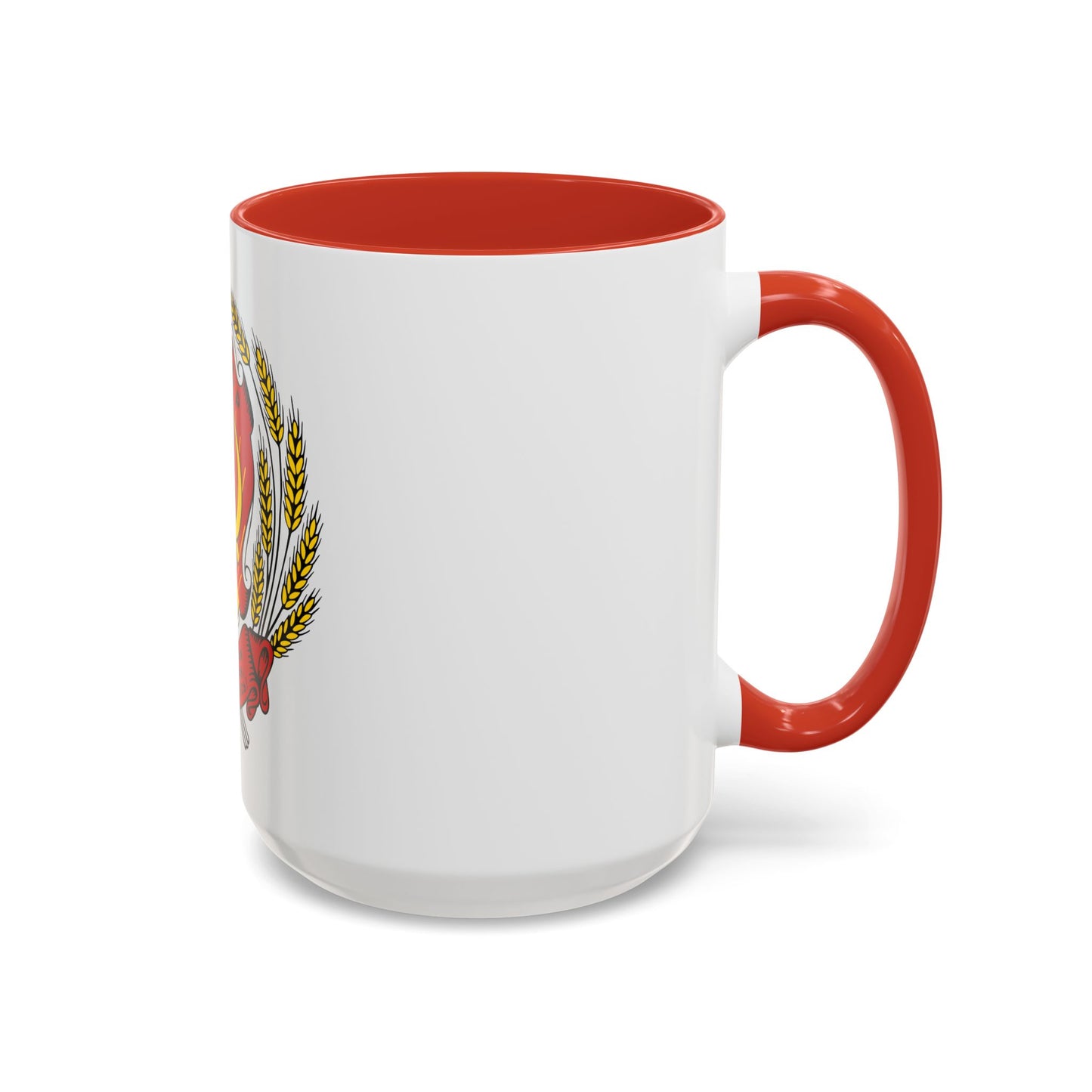 Coat of arms of the Russian Soviet Federative Socialist Republic (1954-1978) - Accent Coffee Mug