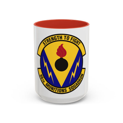 86th Munitions Squadron (U.S. Air Force) Accent Coffee Mug