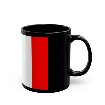 Flag of Vologda Oblast Russia - Black Coffee Mug-Go Mug Yourself