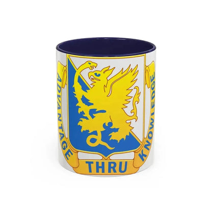 641 Medical Battalion (U.S. Army) Accent Coffee Mug 11oz Navy - Go Mug Yourself