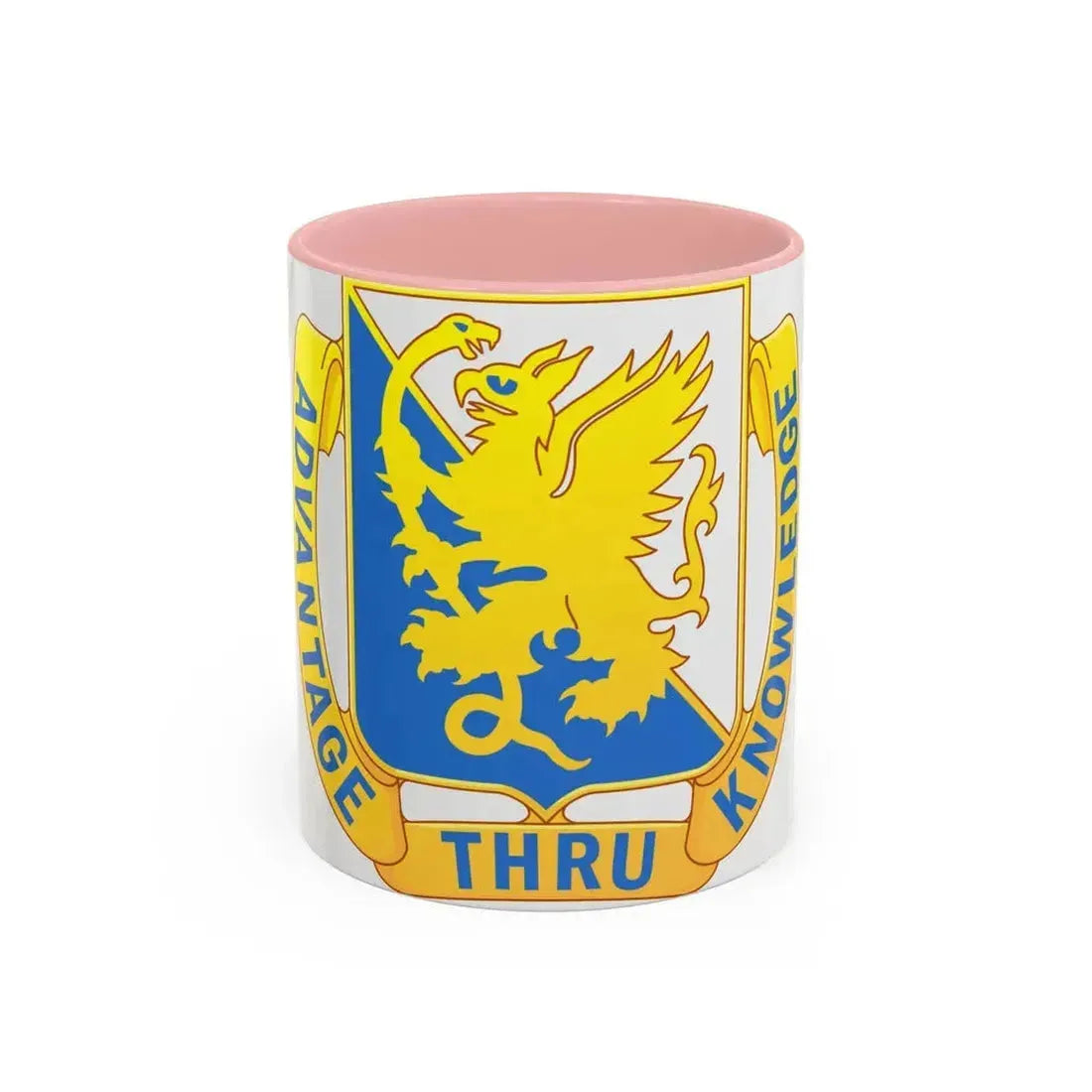 641 Medical Battalion (U.S. Army) Accent Coffee Mug 11oz Pink - Go Mug Yourself