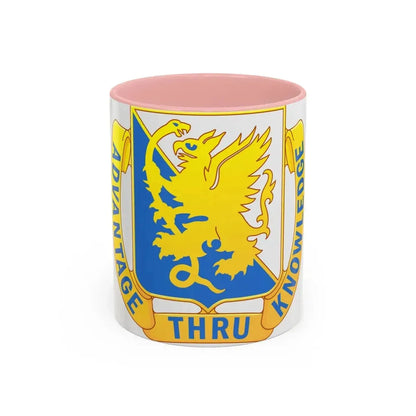 641 Medical Battalion (U.S. Army) Accent Coffee Mug 11oz Pink - Go Mug Yourself