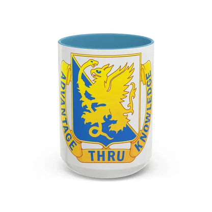 641 Medical Battalion (U.S. Army) Accent Coffee Mug 15oz Light Blue - Go Mug Yourself