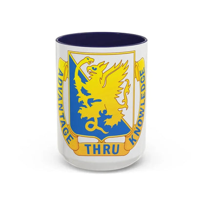 641 Medical Battalion (U.S. Army) Accent Coffee Mug 15oz Navy - Go Mug Yourself