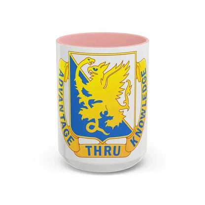 641 Medical Battalion (U.S. Army) Accent Coffee Mug 15oz Pink - Go Mug Yourself