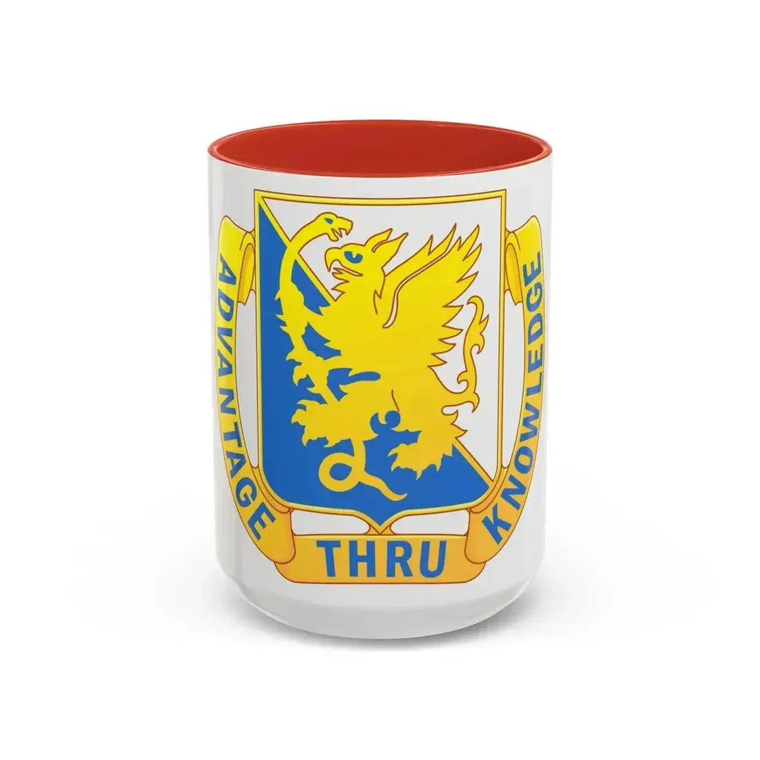 641 Medical Battalion (U.S. Army) Accent Coffee Mug 15oz Red - Go Mug Yourself