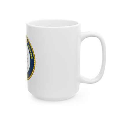 USCGC Raymond Evans WPC 1110 (U.S. Coast Guard) White Coffee Mug