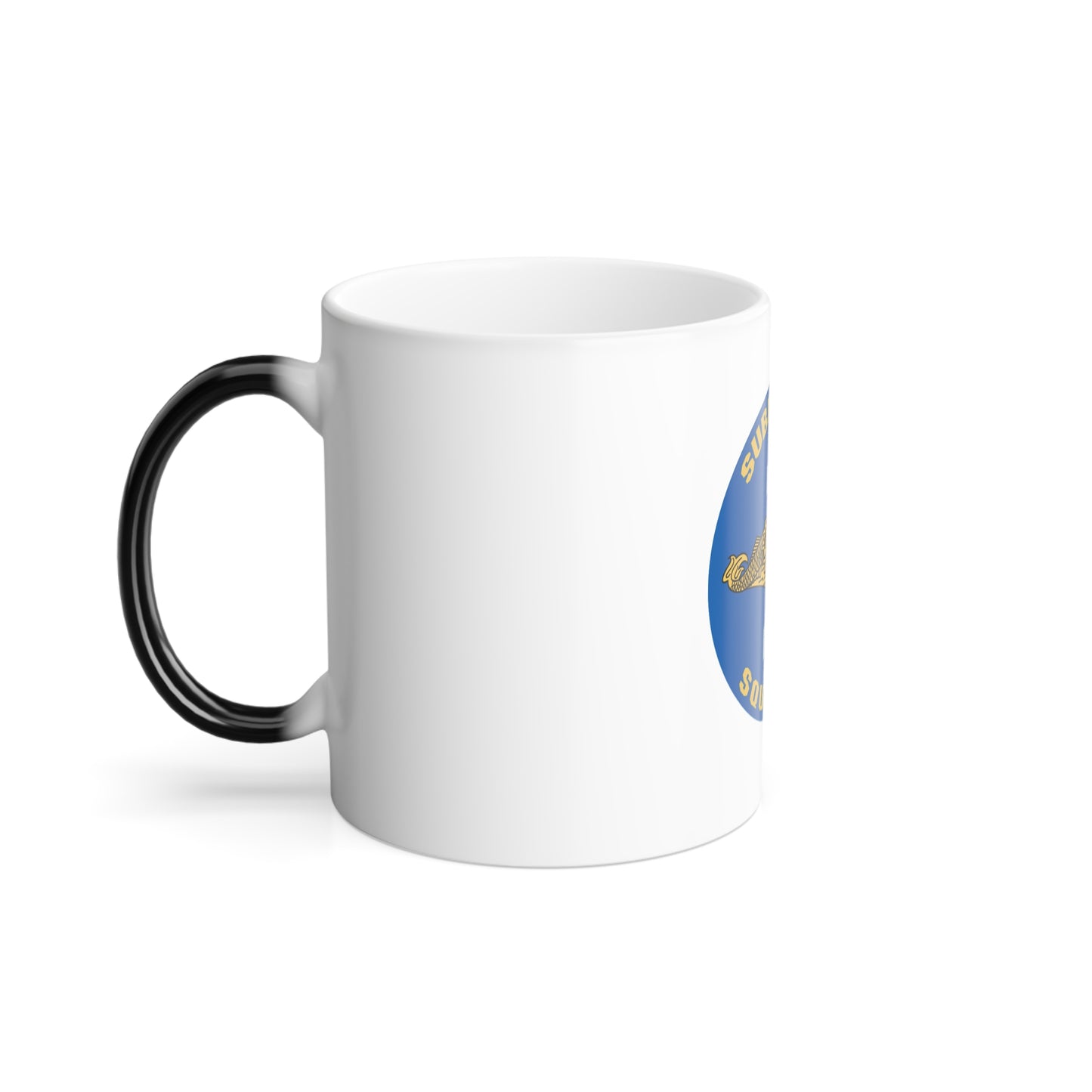 CSS 1 Gold Commander Submarine Squadron 1 (U.S. Navy) Color Changing Mug 11oz