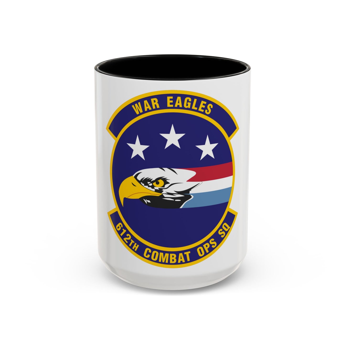 612th Combat Operations Squadron (U.S. Air Force) Accent Coffee Mug