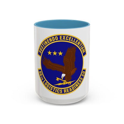 66th Logistics Readiness Squadron (U.S. Air Force) Accent Coffee Mug