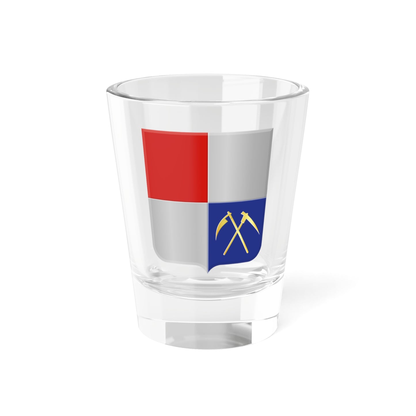 Héron wapen (Belgium) (Coat of Arms) Shot Glass 1.5oz