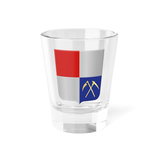 Héron wapen (Belgium) (Coat of Arms) Shot Glass 1.5oz