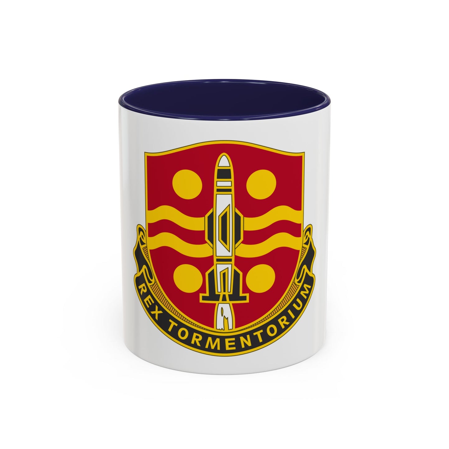 246 Field Artillery Battalion (U.S. Army) Accent Coffee Mug