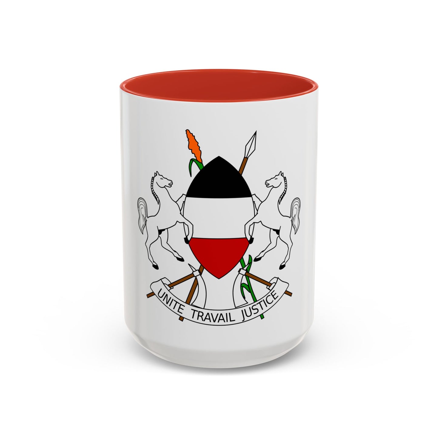 Coat of arms of Upper Volta (1967-1984) - Accent Coffee Mug