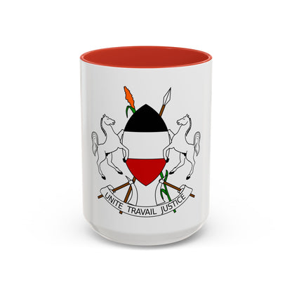 Coat of arms of Upper Volta (1967-1984) - Accent Coffee Mug