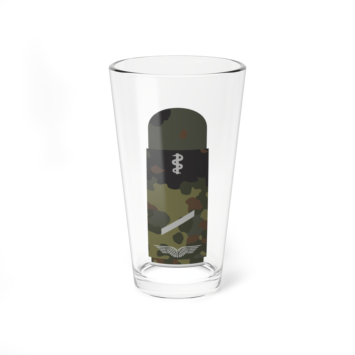 LA 5W5 12 Gefreiter SanOA HMx L (Military Rank) Pint Glass 16oz