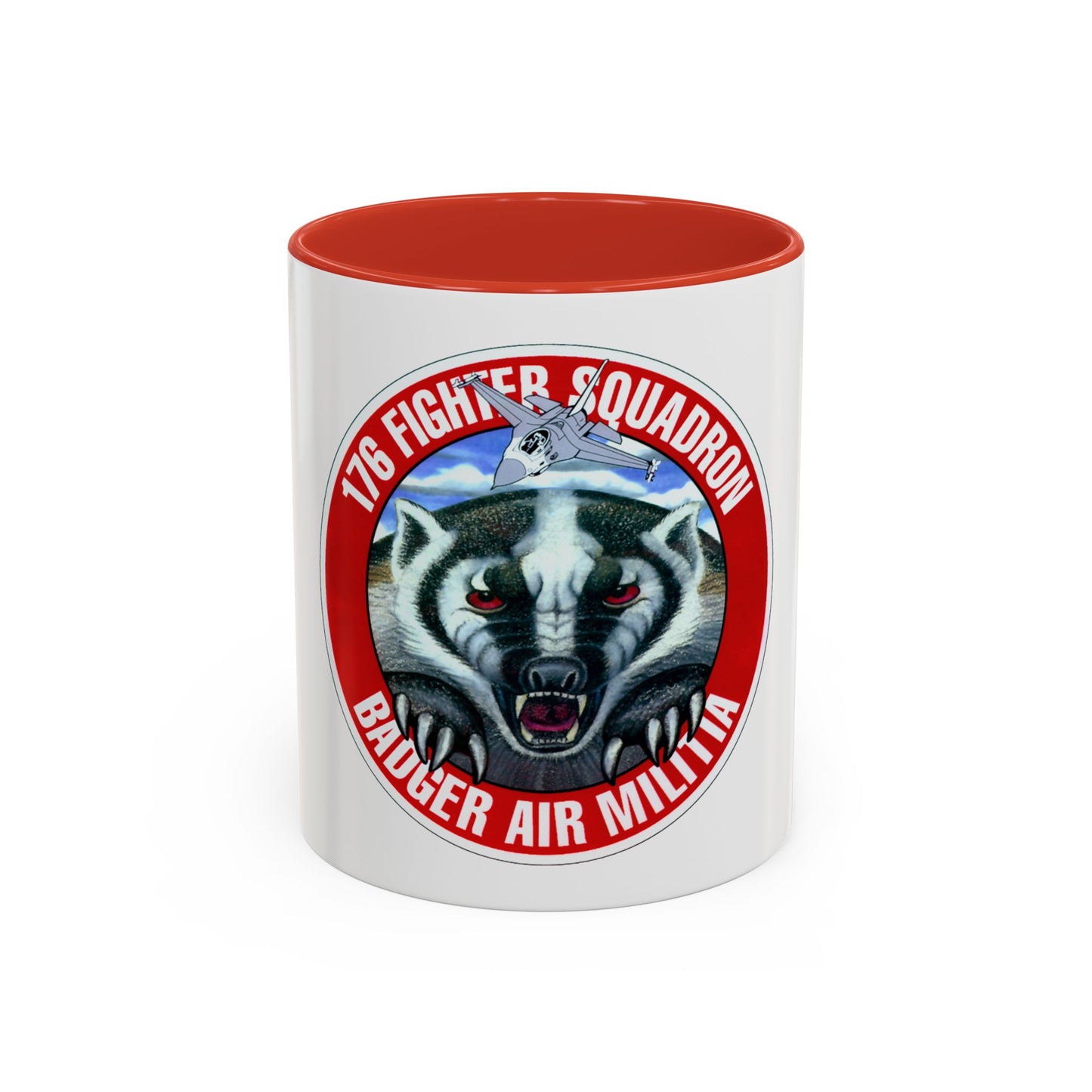 176th Fighter Squadron (U.S. Air Force) Accent Coffee Mug